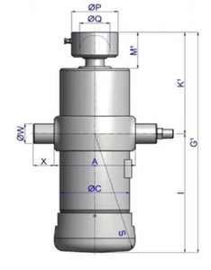 Подкузовные цилиндры Hyva Подкузовные цилиндры Hyva