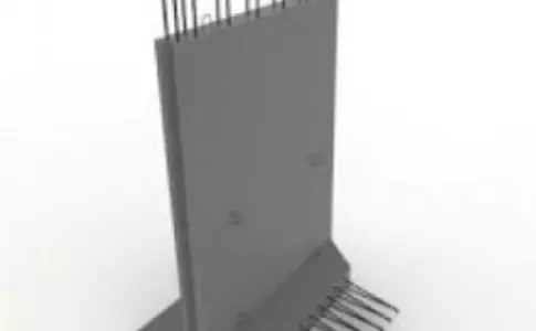 Конструкции железобетонных подпорных стен Конструкции железобетонных подпорных стен