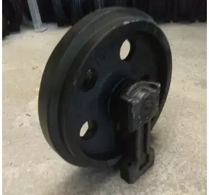 Направляющее колесо гусеницы экскаватора (ленивец) Sumitomo SH480 (аналог Case)