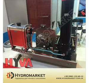 Комплект гидравлики Hyva на тягач с алюминиевым баком