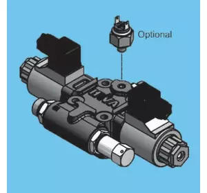 Электрический перекидной клапан Hyva ET1040