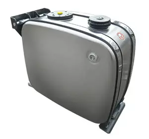 Гидробак боковой алюминиевый 90 л 560X640X300 Гидробак боковой алюминиевый 90 л 560X640X300